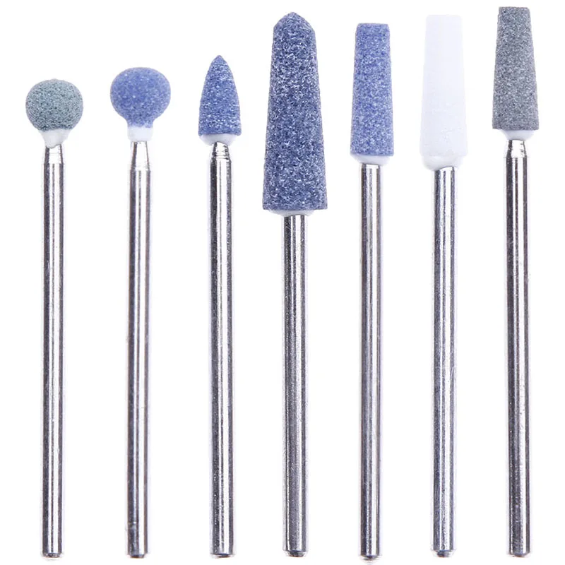 

1PCS New Blue Color Ceramic Stones Nail Drill Bits Rotarry Cleaning Cutter Electric Nail Art Manicure Mill