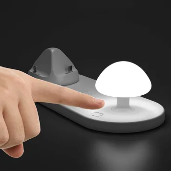 

Multifunction Wireless Charger USB Port Charger with Night Light for iPhone Android DU55