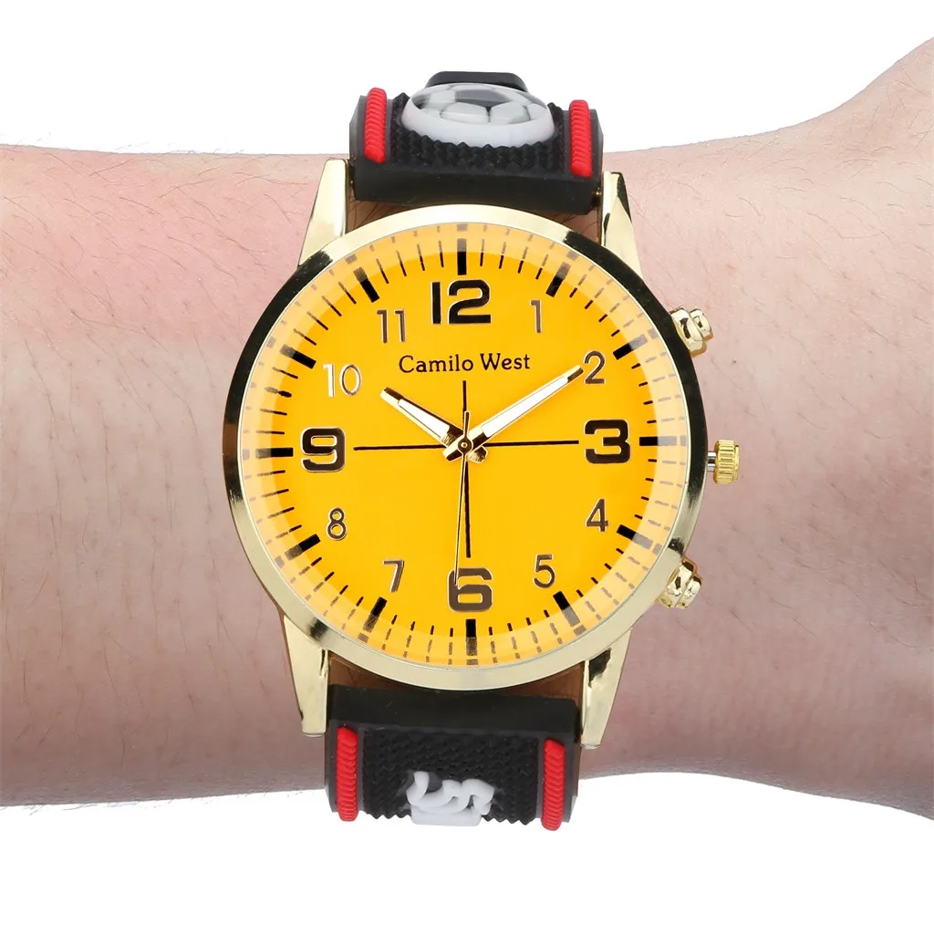 

Watch Men 2019 Brand Date Luxury Fashion Outdoor Sports Silicone Strap Precision Scale Dial Men's Watch