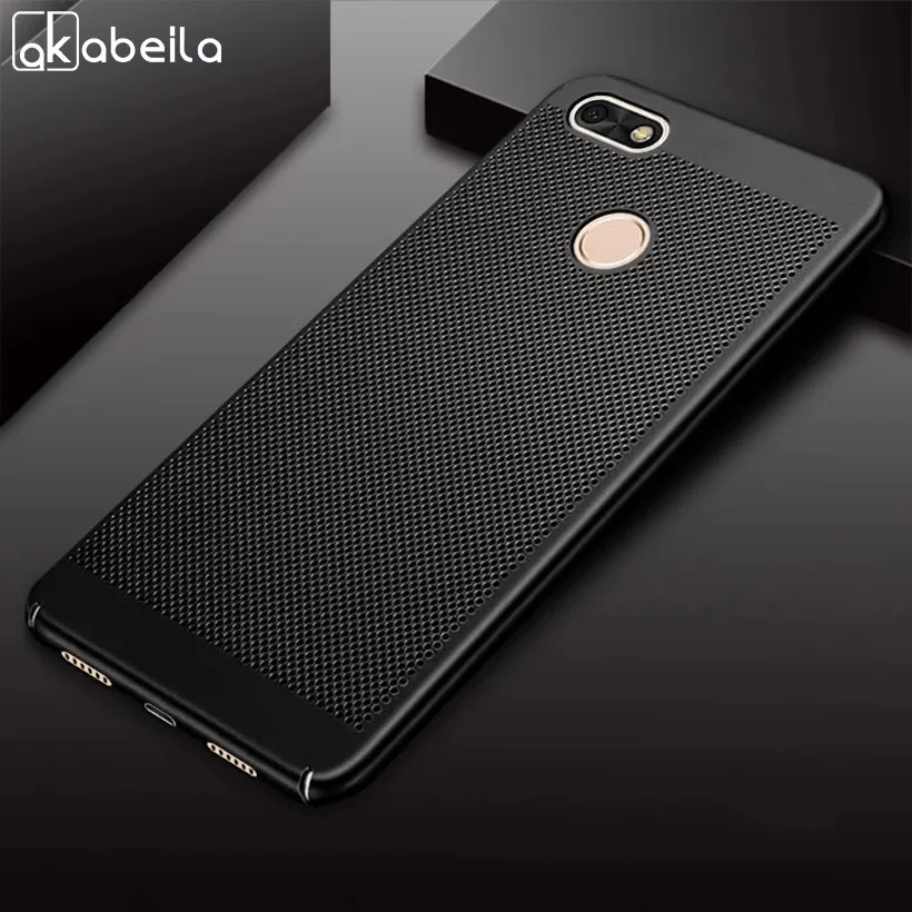 

AKABEILA Plastic Case For Huawei Honor 7X Cases PC Cooling Phone Cover Anti-Knock Covers For Huawei Mate SE Anti-Knock Back