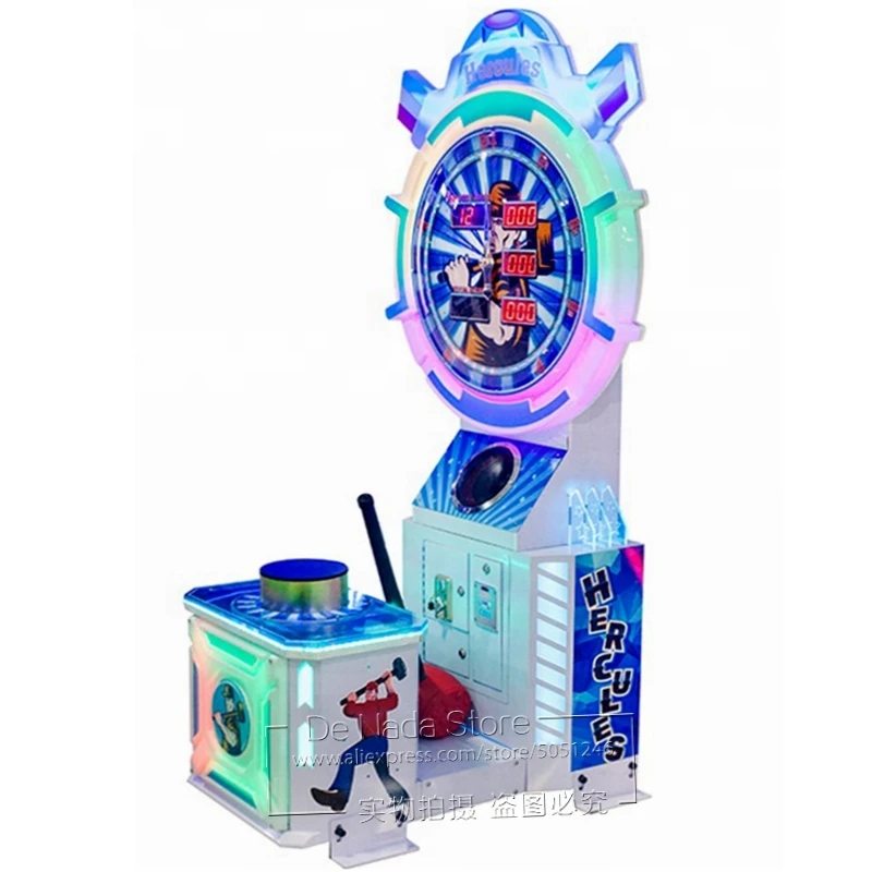 Testing Strength Adults Love Play Hammer Hit Amusement Games Lottery Tickets Redemption Coin Operated Sport Arcade Game Machine applicable to ht20 d digital display mortar rebound hammer testing the compressive strength of masonry mortar in masonry