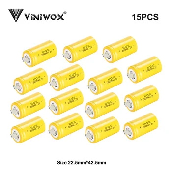 

Subc Batteria Ni-CD 2000mAh SC 1.2V Rechargeable Battery Cell Power Tool Battery For Electrical Tools Accumulator Real Capacity