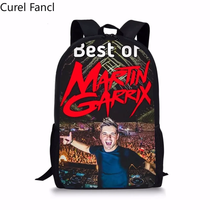 Школьные ранцы Martin Garrix для мальчиков и девочек портфели школы ортопедические