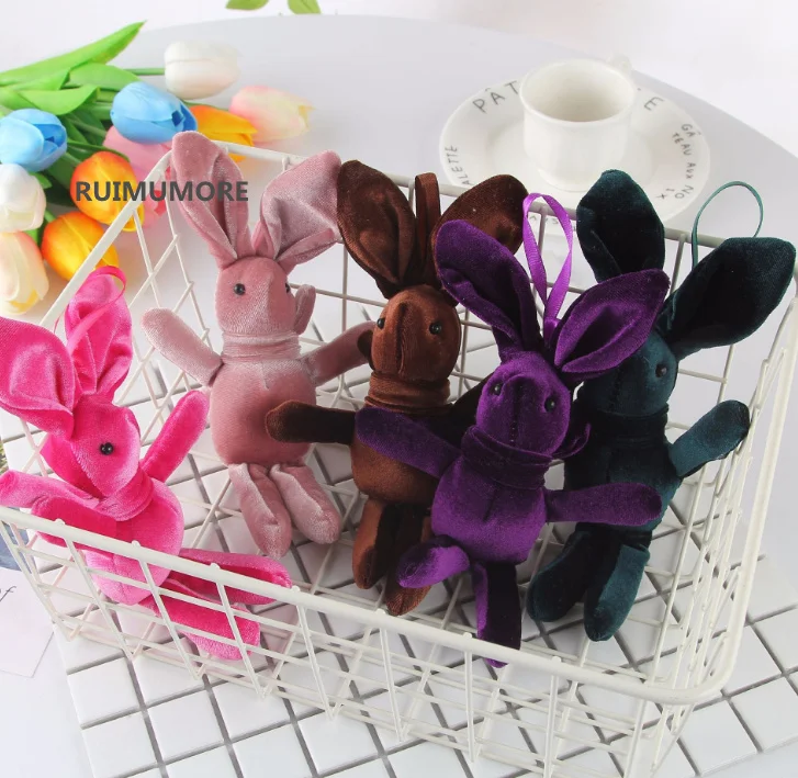 

Kawaii ALL 8Colors - Wedding Gift Rabbit Stuffed Toy Doll , 18CM Medium Size Rabbit Stuffed Plush TOY DOLL