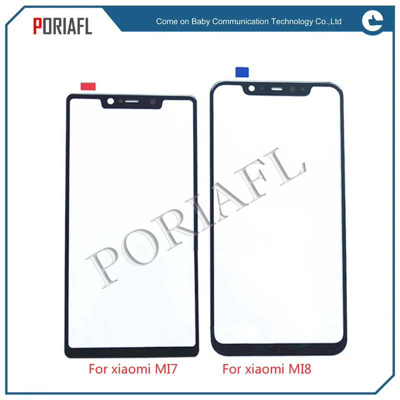 For Xiaomi Mi7 Front Outer Glass Lens Repair Touch Screen Mi8 / Mi 7 Xiaomi7 Xiaomi8 | Мобильные телефоны и аксессуары