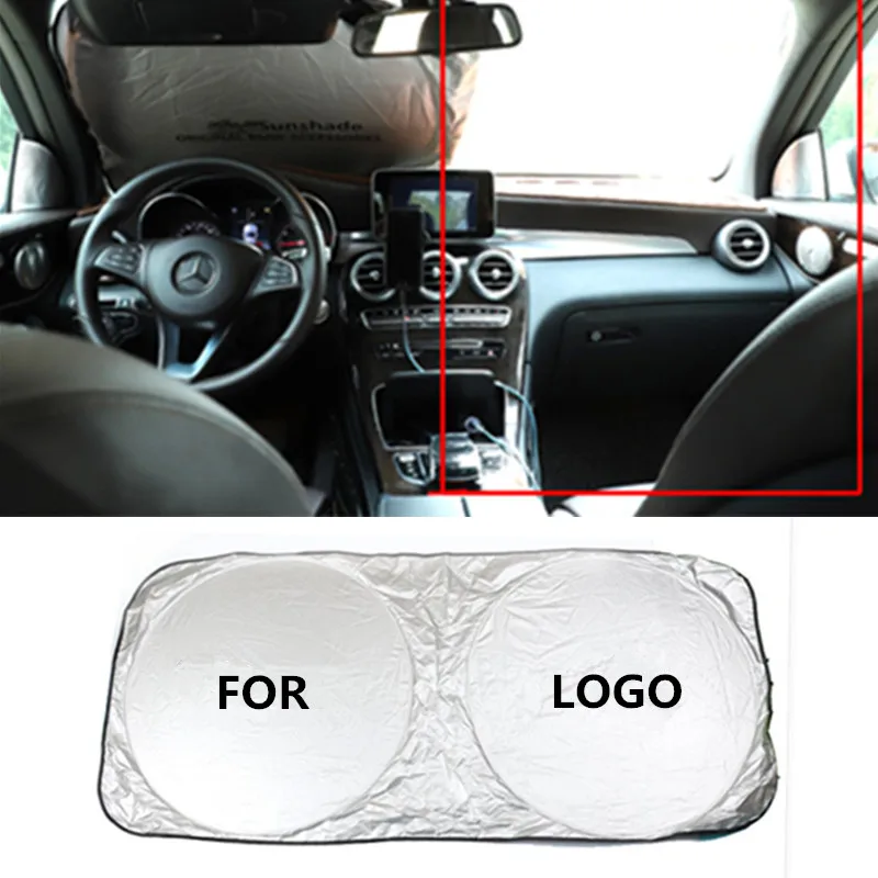 

Car Windscreen Sunshade Front Window Sun Shade Windshield Visor Cover For BMW X1 X3 X5 F14 X6 F16 E30 E60 F30 E46 E90