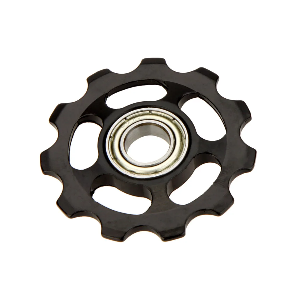 Aluminium Bicycle Jockey Wheel Rear Derailleur Bike w//11T Gear Guide Pulley 5MM