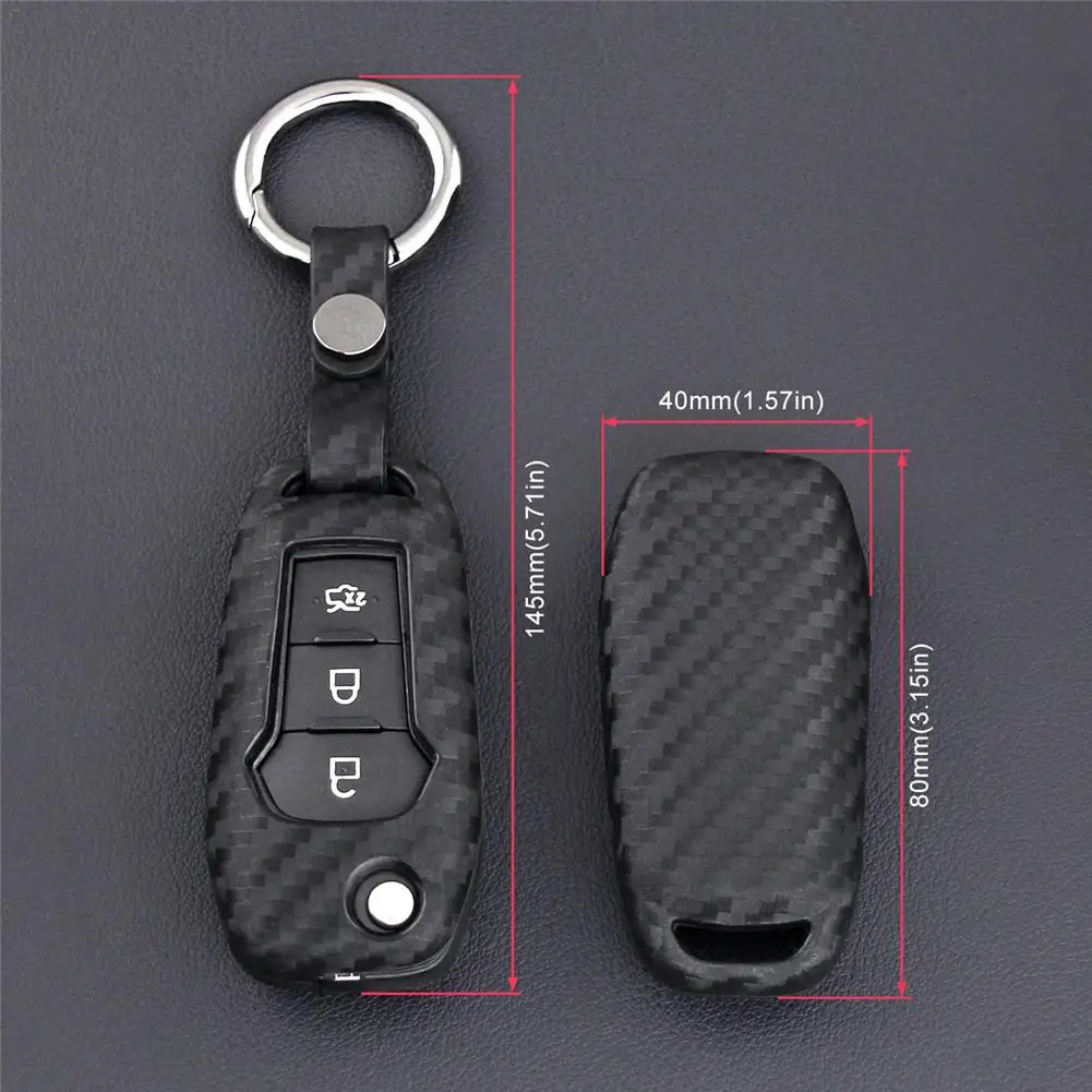 Автомобильный чехол из углеродного волокна для стайлинга Ford Focus Everest Explorer edge Kuga