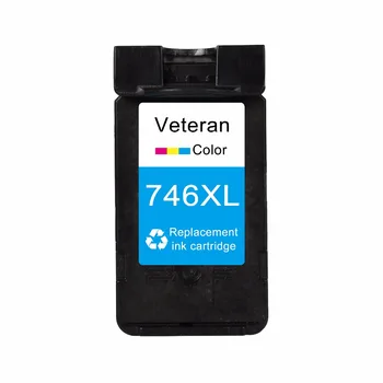 

Veteran Refilled CL746 PG745 Compatible for Canon PG 745 PG-745 ink cartridge Pixma MG2470 MG2570 MG2970 IP2870 IP2872 Printer