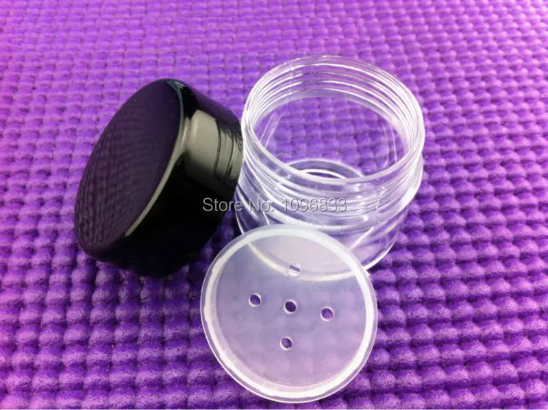 15g Cosmetic Powder Jars with Sifter Mesh, Empty Box Jar Containers