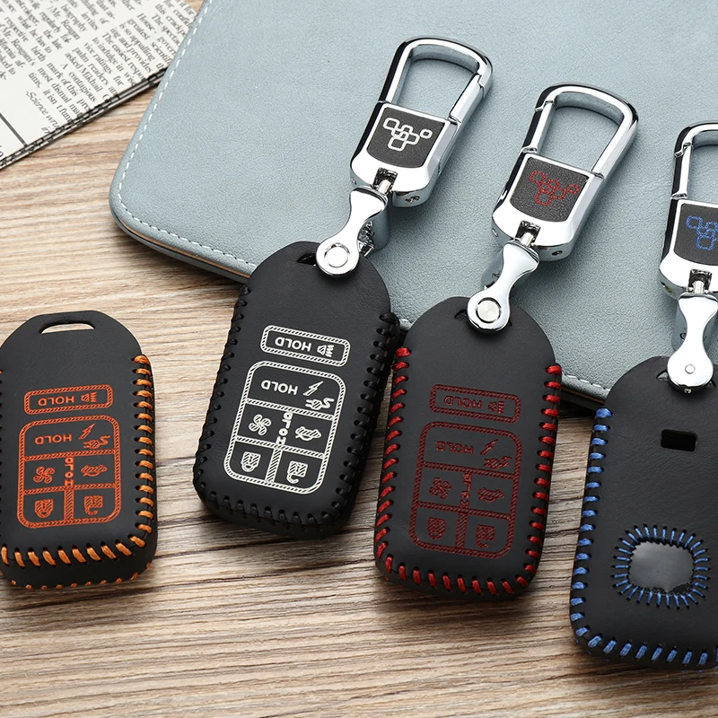 

For honda Urban EV new energy Case Remote Keys Shell leather 2018 key cover key2y Free shipping