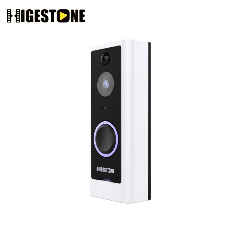Беспроводной смарт Видеозвонок Higestone с Wi Fi дверной звонок IP65 двухстороннее аудио