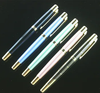 

DIKA WEN Business pen Financial affairs ink pen. School Stationery Office Student Mini Metal gift pen Writing Fountain pen