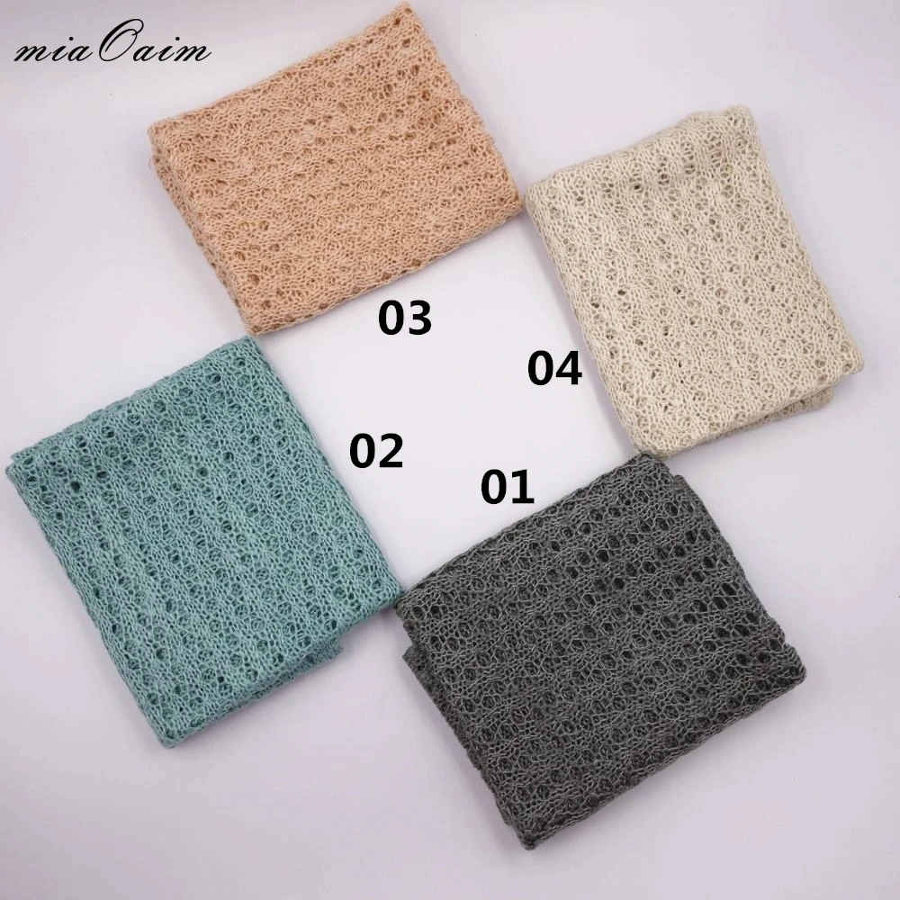 Murah 105*40 cm Peregangan Merajut Membungkus Bayi Fotografi Alat Peraga Bayi Mainan Menerima Selimut Rayon Bersalin Syal Wraps Hammock Swaddlings spesifikasi 105*40 cm Peregangan Merajut Membungkus Bayi Fotografi Alat Peraga Bayi Mainan Menerima Selimut Rayon Bersalin Syal Wraps Hammock Swaddlings