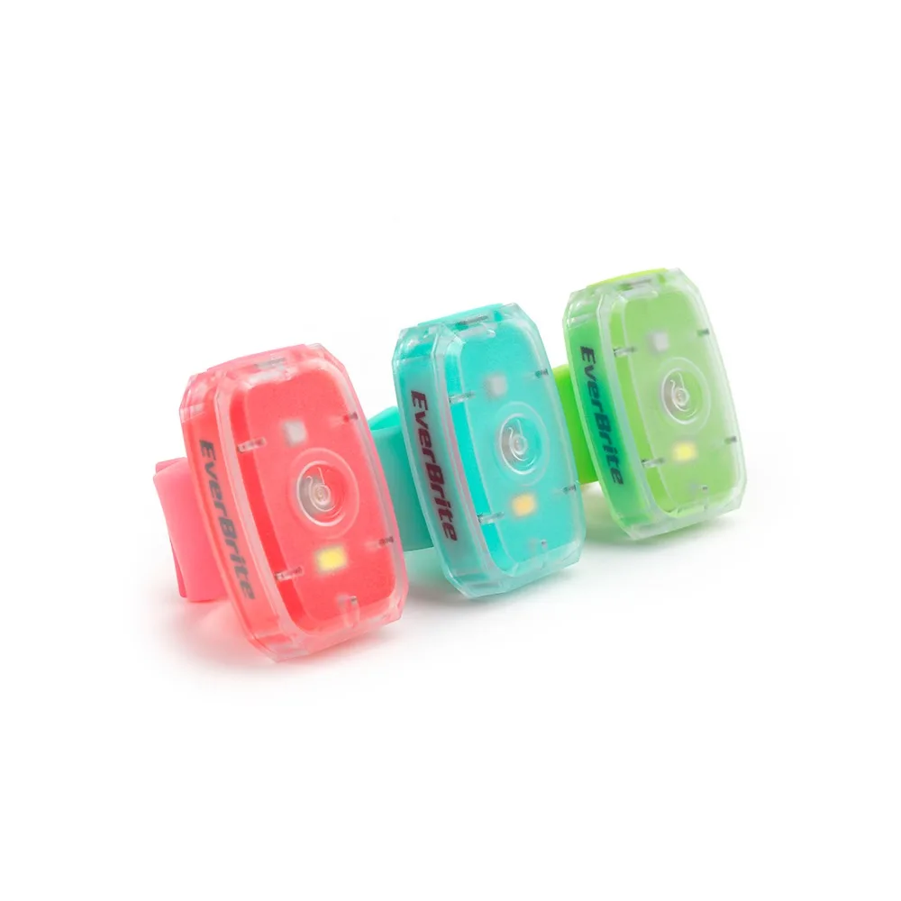 

EverBrite Bicycle light USB Rechargeable LED Safety Light 3-pack Super Bright Bike Tail Light for Joggers Pets