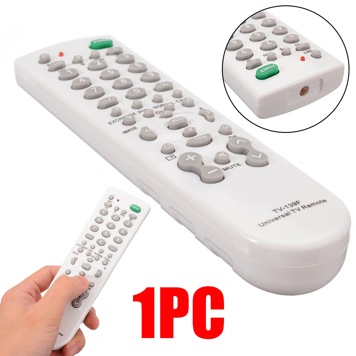 One For All Universal TV Remote Control Smart Remote Controller For TV-139F Multi-functional TV Controller