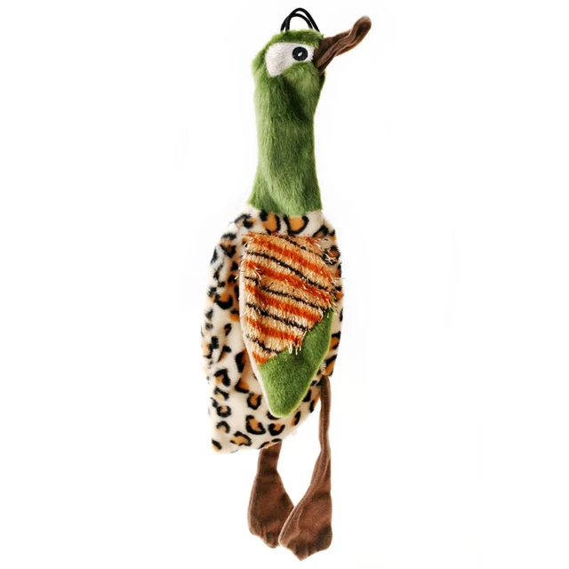 Practical Pet Dog Puppy Cute Squeak Plush Bird Stuffing Interactive