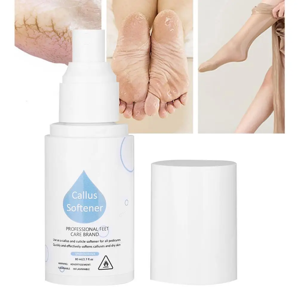 

Foot Care Soften Peeling Calluses Cutin Dispel Repair Feet Spray 80ml Feet Skin Care Tools
