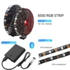 Bluetooth RGB LED Strip Set Battery Operated LED Strip For Bicycle 5050 1M 2M Bluetooth Controller USB Powered Smart APP Control ► Photo 2/6