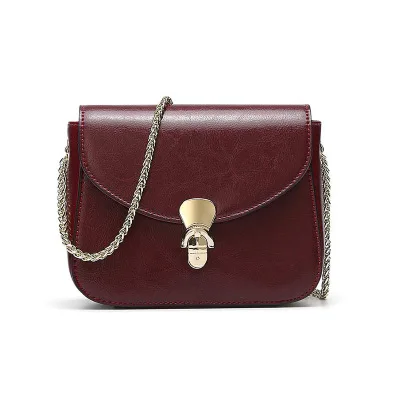 

2019 women summer small chain bag for girl mini pink black burgundy one shoulder crossbody bag retro lady messenger bag
