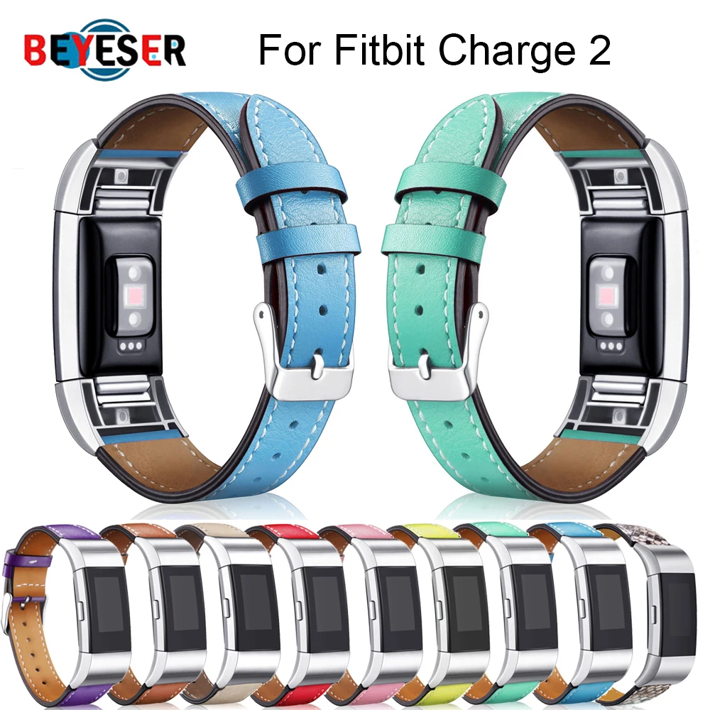 Replacement for Fitbit Charge 2 Bands Leather Straps Band