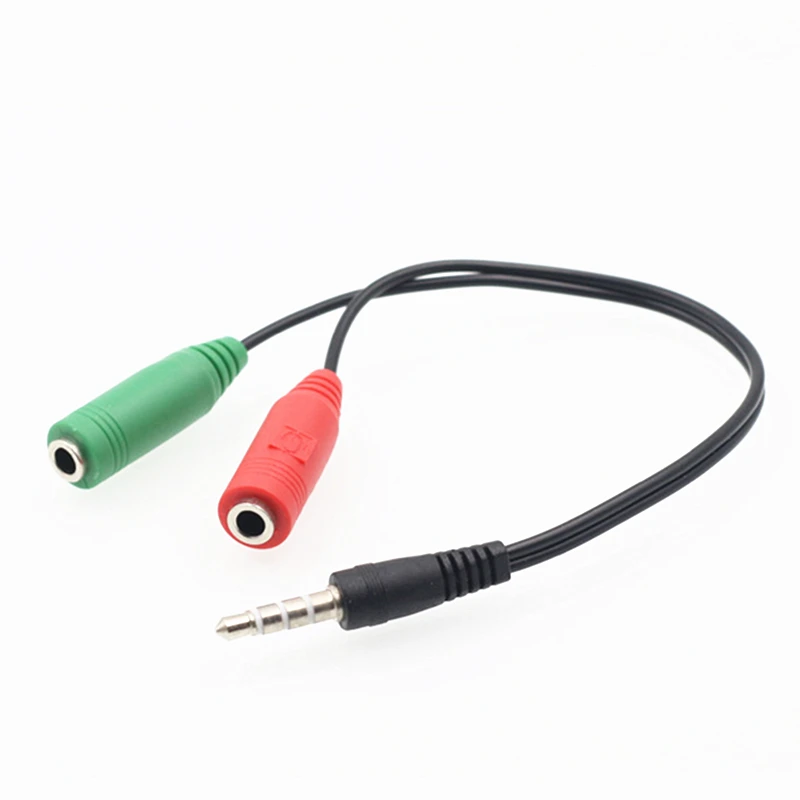 Trumsoon 10pcs Y Splitter 3.5mm Jack Male to 2 Female Ports with Mic Extension Audio Cable AUX Cord for Speaker Phone Earphone Trumsoon 10pcs Y Splitter 3.5mm Jack Male to 2 Female Ports with Mic Extension Audio Cable AUX Cord for Speaker Phone Earphone