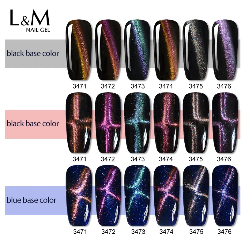 Ibdgel 브랜드 젤 UV LED 램프 래커 제거, 네일 아트 젤 광택제 바니시, 고양이 눈 젤락, 병 당 7.3ml