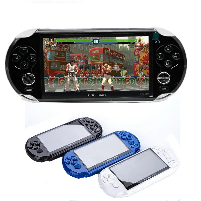 Новый 5 0 дюймовый экран Классическая игровая консоль поддержка ТВ с MP3/Movie камерой