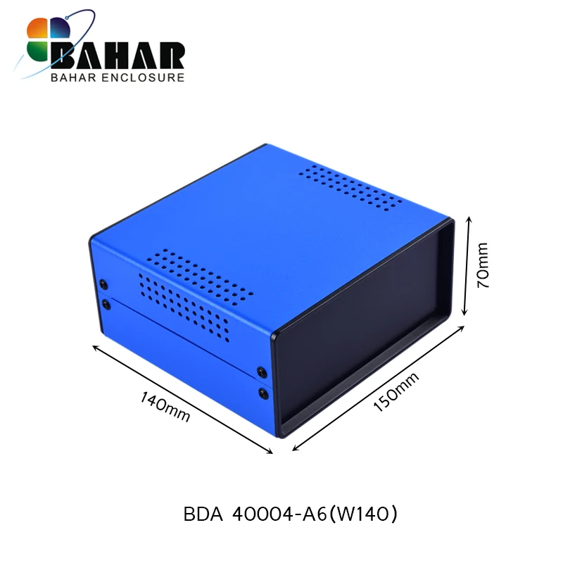 BAHAR 150*140*70 мм Железный корпус для электроники diy чехол для инструментов чехол для проекта железная электрическая распределительная коробка BDA 40004(W140