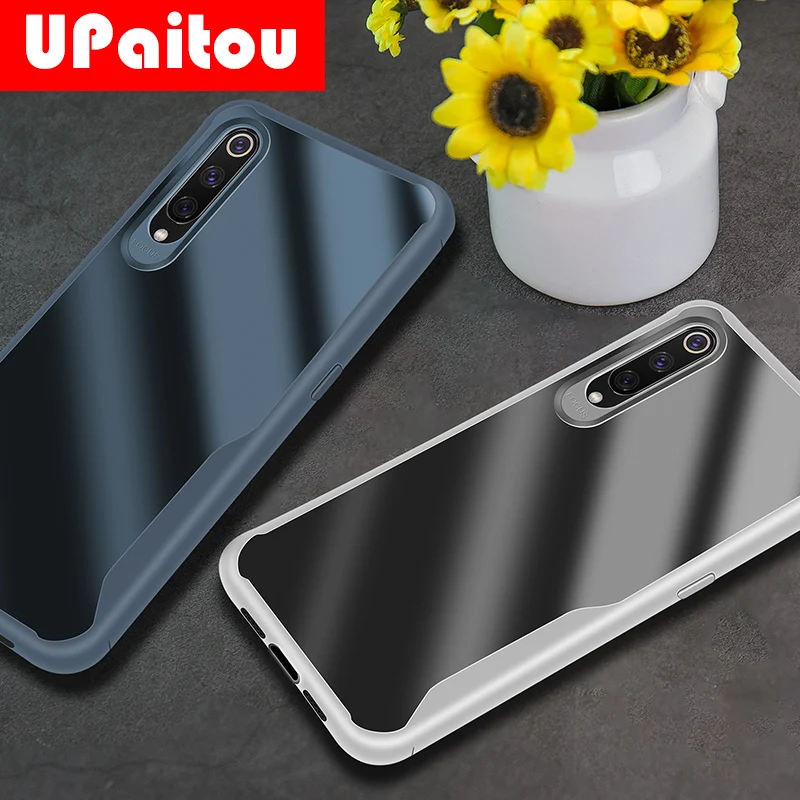 UPaitou прозрачный мягкий ТПУ чехол для samsung Galaxy A10 A20 A30 A40 A40S A50 A60 A70 Прозрачный