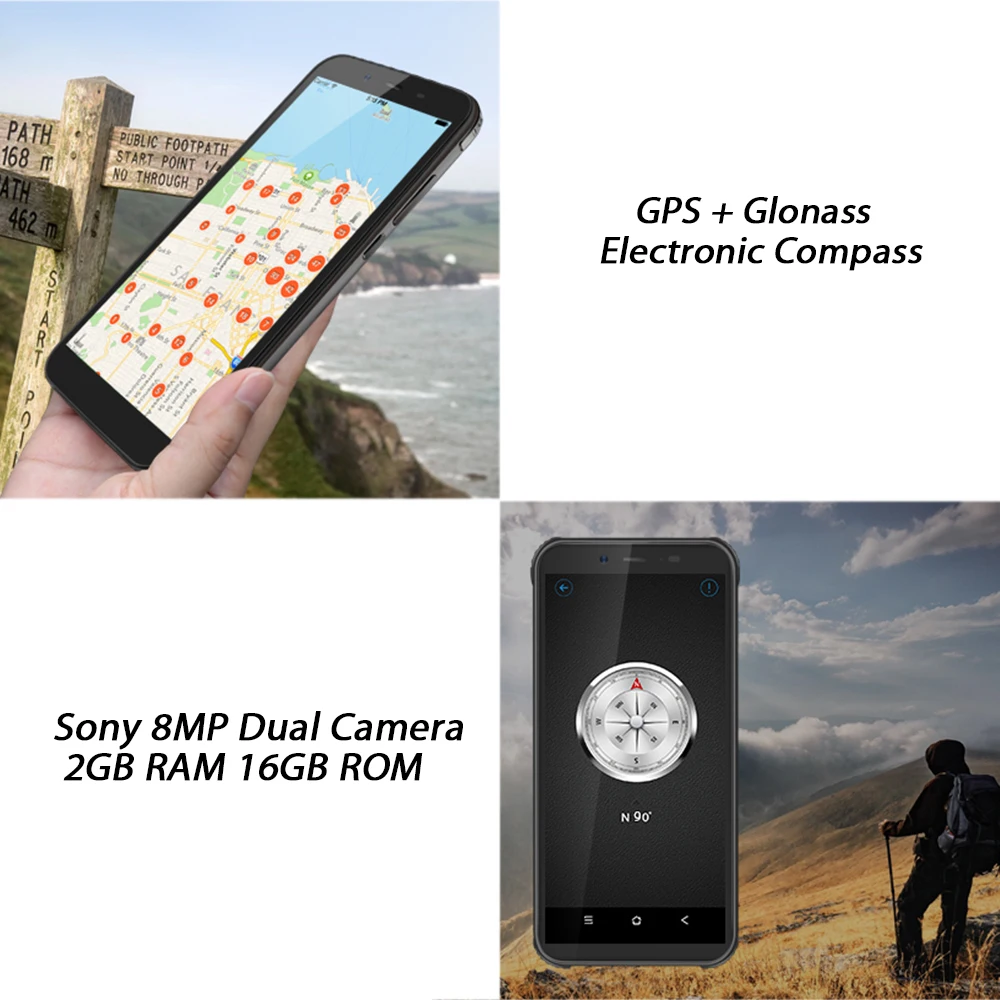 Blackview BV5500 смартфон IP68 Водонепроницаемый 5,5 дюймов 18:9 HD+ ips Android 8,1 3G мобильный телефон 8.0MP камера gps прочный сотовый телефон