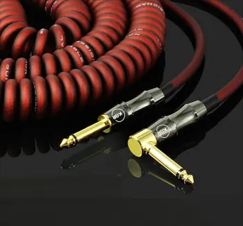 

NEW 6.35MM TS TO 6.35MM TS MALE TO MALE CABLE AUDIO CABLE AUDIO WIRE FOR GUITAR MIXER AMPLIFIER 071802