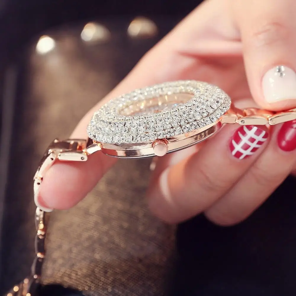 Часы Orologio Donna женские из нержавеющей стали роскошные брендовые золотистые с