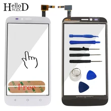Écran tactile d’origine pour huawei ascend y625 verre capacitif capteur pour huawei y625 tactile panneau de l’écran + adhésif livraison gratuite