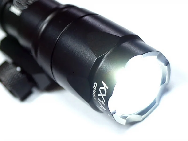 Arma de Caça Mini-olheiro Lanterna Tática Airsoft Militar Rifle Softairô Arma Lâmpada Led M300c Luz Mod. 1265594 9 Esporte e Lazer
