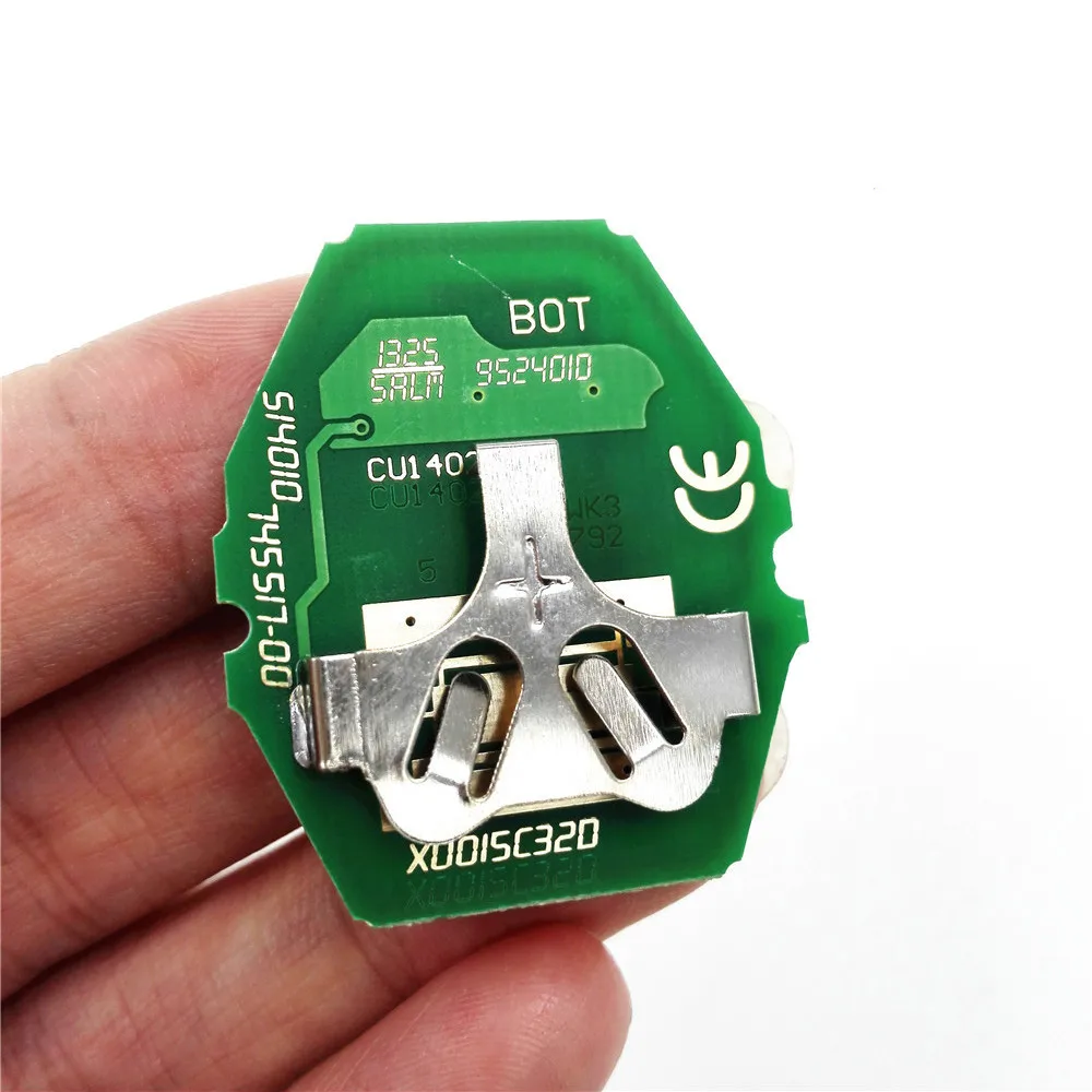 Keyless Entry Remote Control 5pcs/lot Keyless Entry EWS Remote Control Circuit Board 3 Button 315MHZ/433 for BMW E46