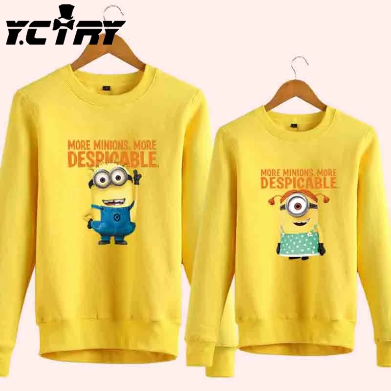 Compra Sudadera para parejas minions online al por mayor