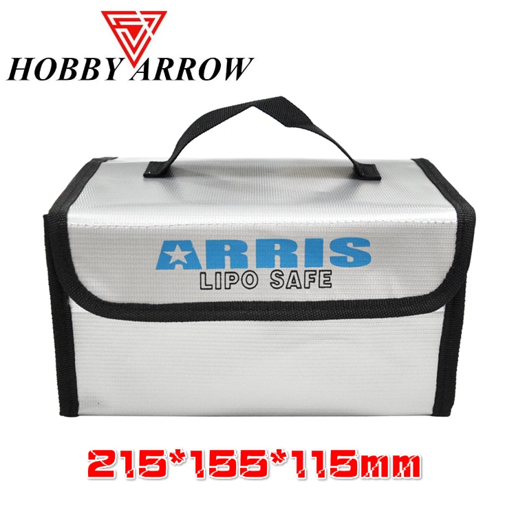 

Multifunction Fire Retardant Portable Safety Bag for RC Model FPV Racing Drone Quadcopter Helicopter LiPo Battery 215*155*115mm