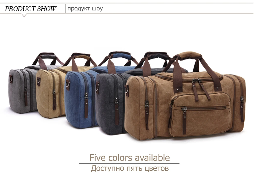 High Quality Elegant Design Travel Duffel Bag Variations