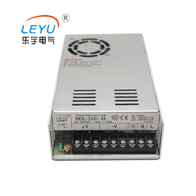 

approved CE ROHS NES-350-5 AC DC single output 350W 5V NES series high quality switching power supply