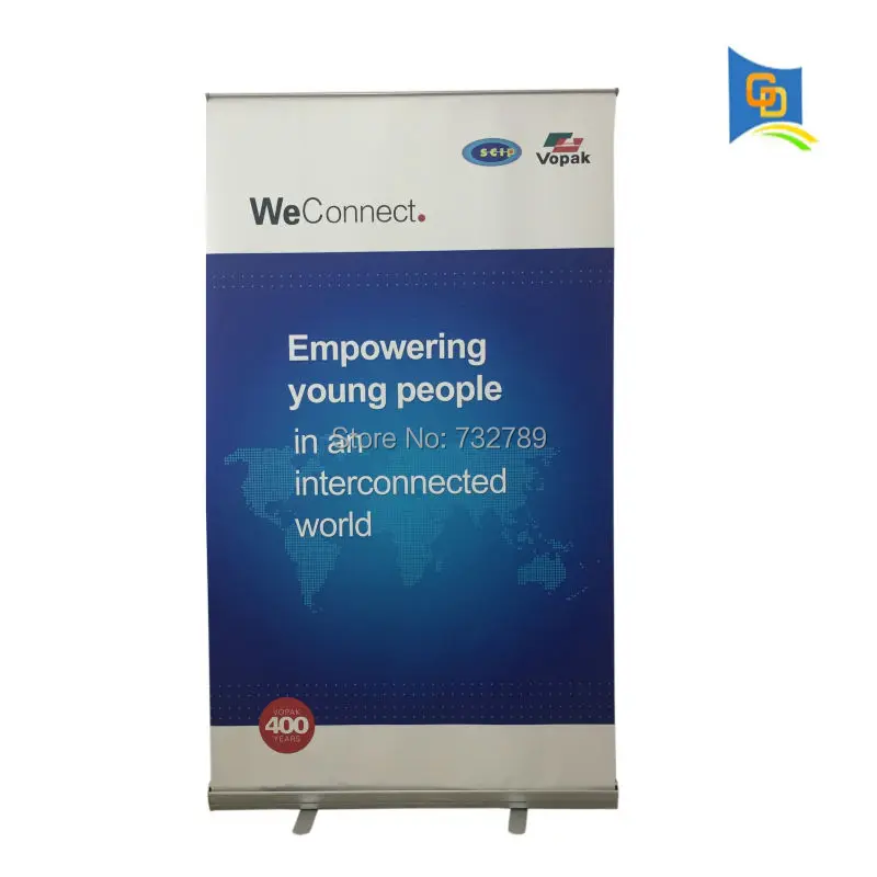 

120*200CM High-qulity Aluminum Roll up Display Banner Stand,Pull up Stand BST1-4 with banner