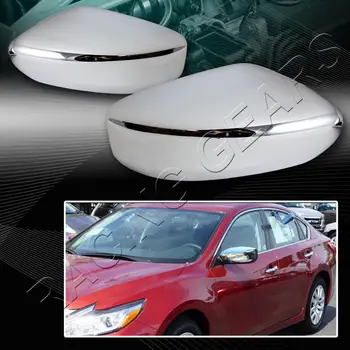

CHROME ABS SIDE VIEW MIRROR COVER COVERS CAP 13-16 for NISSAN ALTIMA LH+RH