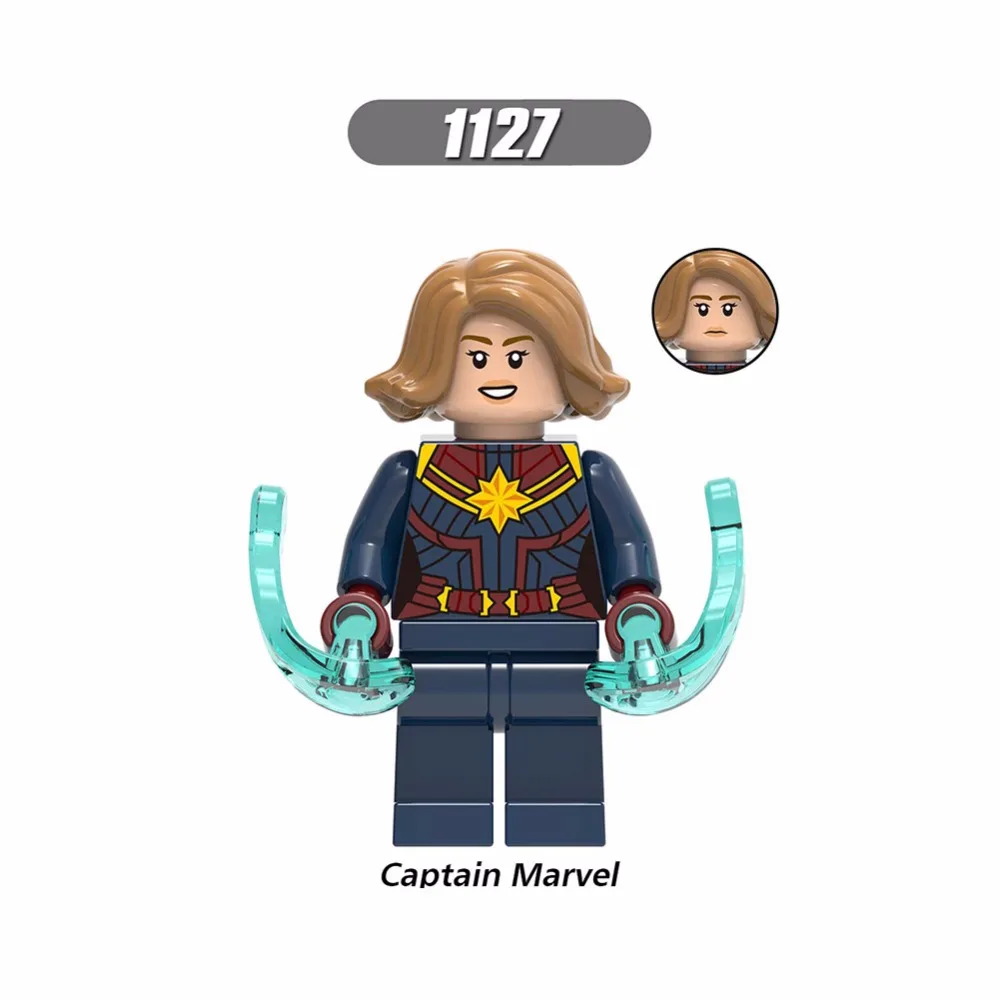 Legoing Marvel Avengers Endgame Thanos Super Heroes Thor Iron Man Captain America Harry Quinn Building Blocks figures kids toys