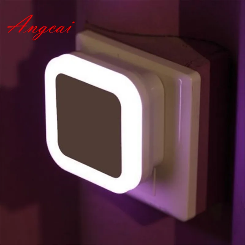 

Automatic Light Control Sensor Wall LED Night Light Lamp Room Home US EU Plug