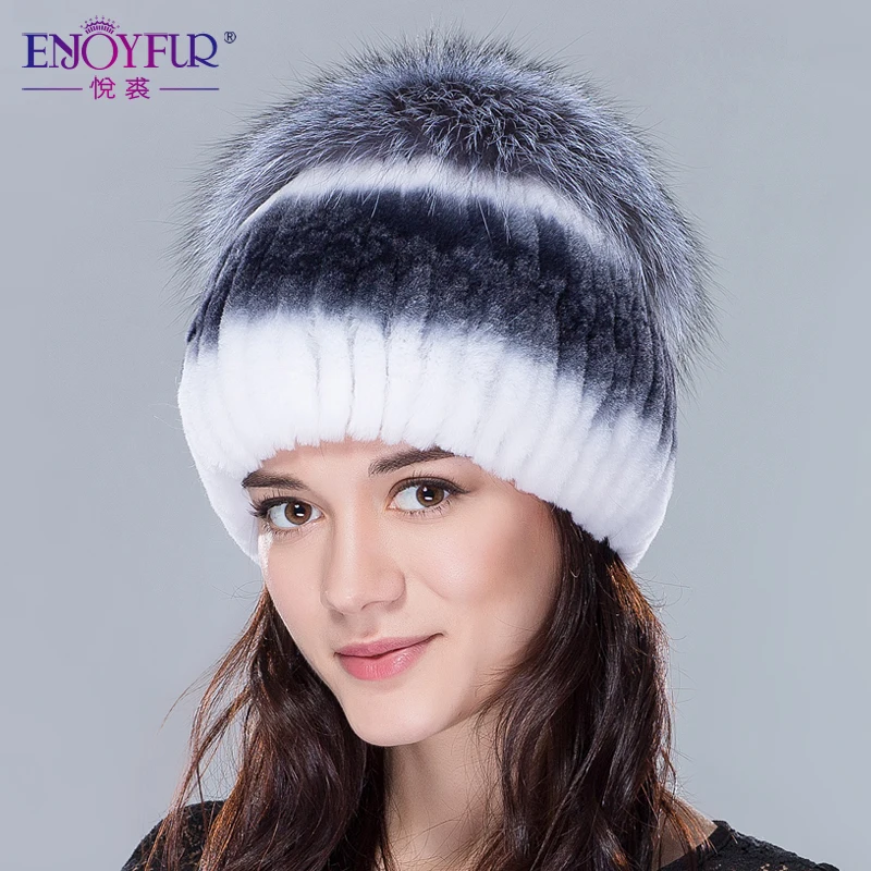 כובע חורפי לנשים מפרוות ארנב ושועל, סרוג באיכות גבוהה ומהמם ביופיו, מגיע בשלל צבעים לבחירה – תמונה 6