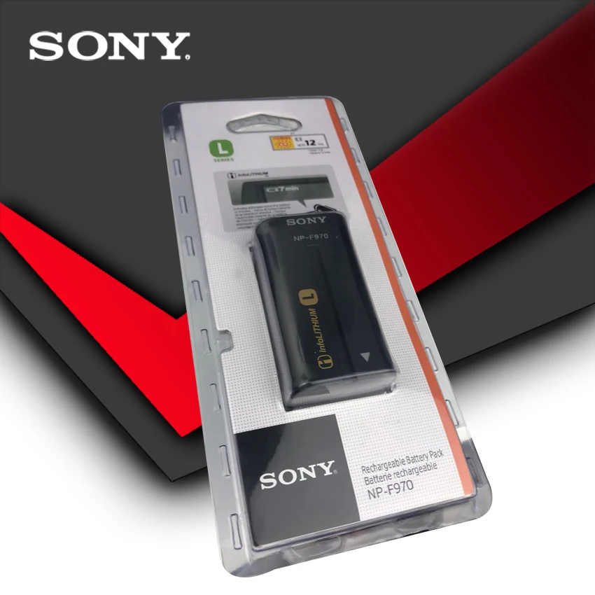 Оригинальный аккумулятор Sony NP F970 NPF970 F930 F950 F960 F770 F570 CCD RV100 TRV58 DCR TRV110K LEDNP|Цифровые