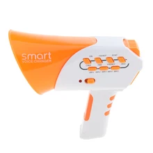 Мини оранжевая игрушка для смены голоса с 7 различными режимами голоса и 5 DIY музыкальные режимы, Детские аксессуары для празднования Хеллоуина