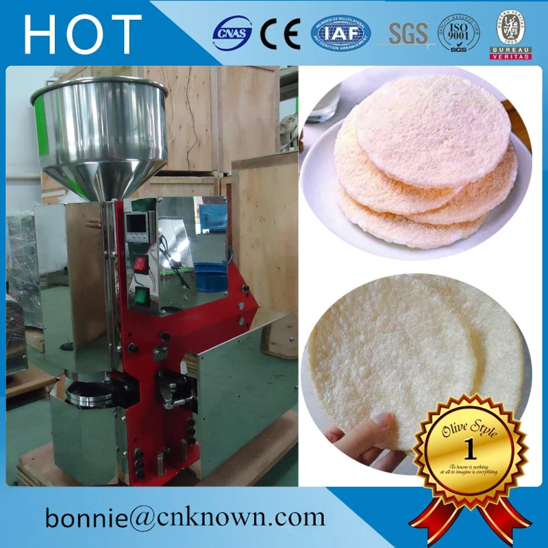 Fully Automatic Snack fast food Korea Rice Cake maker Popped Rice Cake