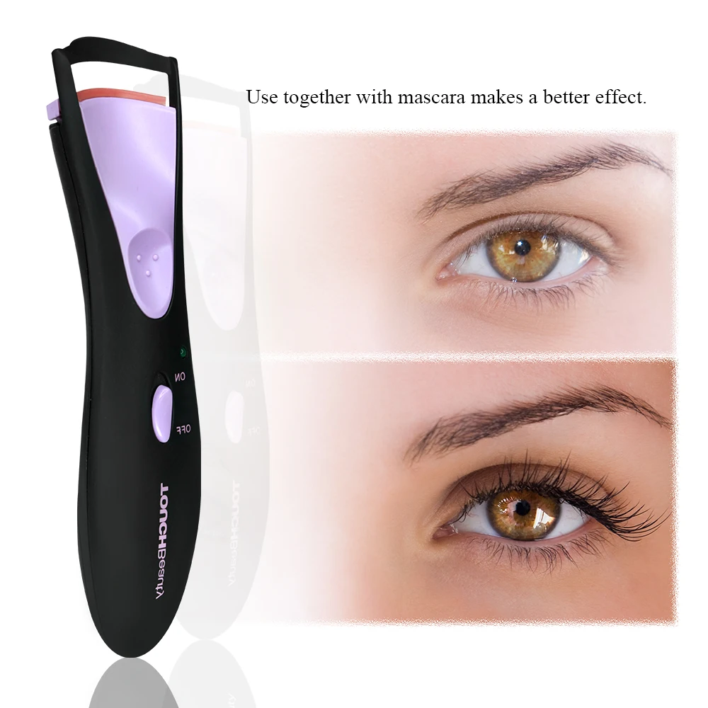 Aquecido e Duplo Almofada de Silicone Touchbeauty Cílios Curler Aquecimento Encaracolado Ferramenta Fazendo Longos Tb-1016 4 almofada de silicone encaracolado ferramenta fazendo cílios longos tb-1016