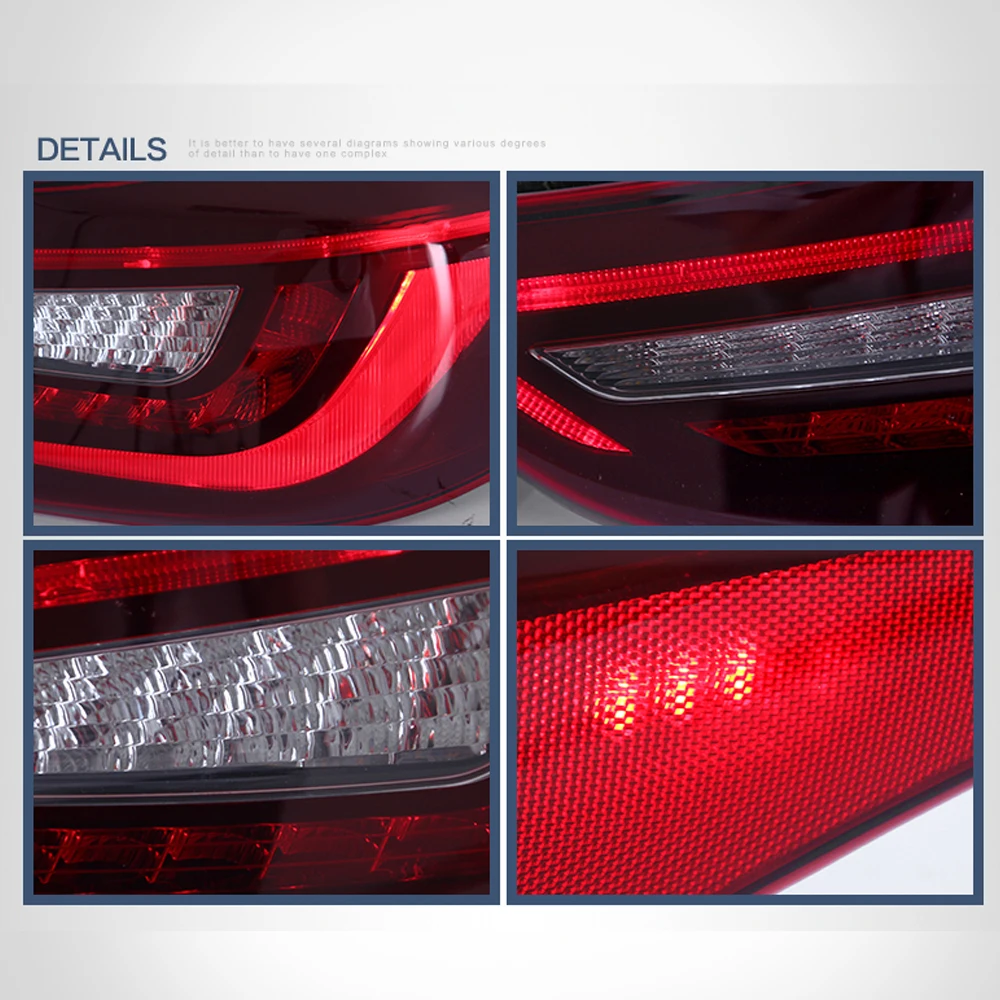 Светодиодный фонарь в сборе для HYUNDAI ELANTRA AVANTE MD 2012 2013 2014 2015 2016 2017 2018|Фара авто сборе|
